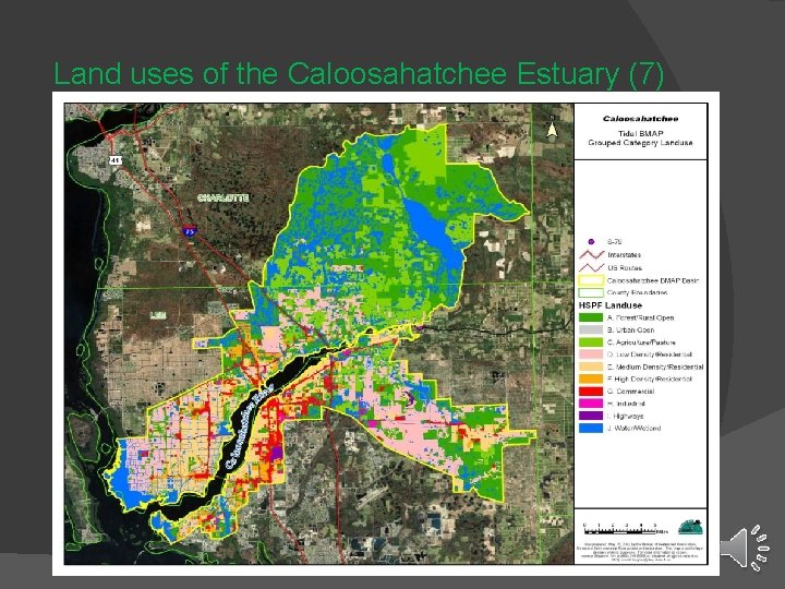 Land uses of the Caloosahatchee Estuary (7) 