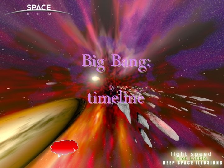 Big Bang: timeline 