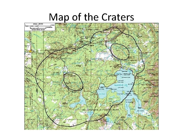 Map of the Craters Map of the Craters