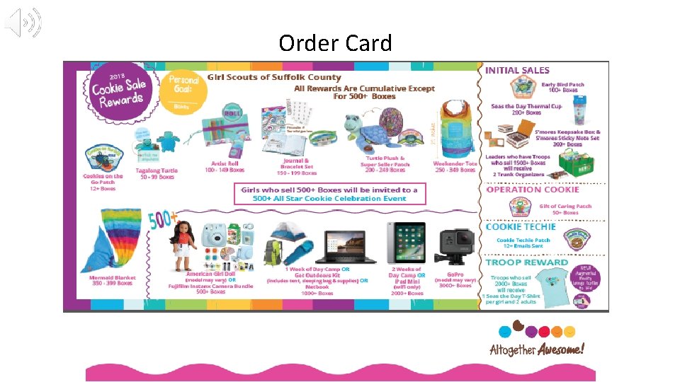 Order Card 