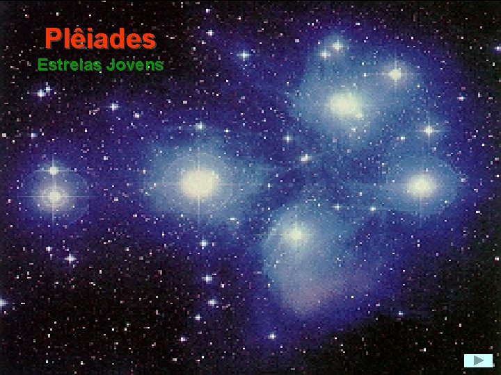 Plêiades Estrelas Jovens 