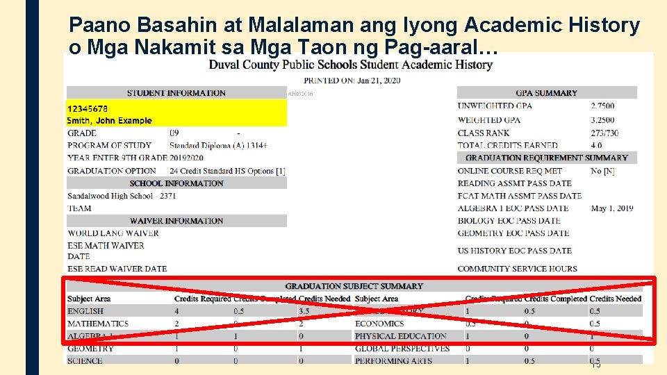 Paano Basahin at Malalaman ang Iyong Academic History o Mga Nakamit sa Mga Taon