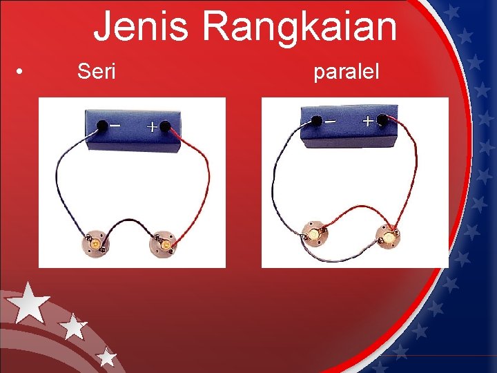 Jenis Rangkaian • Seri paralel 