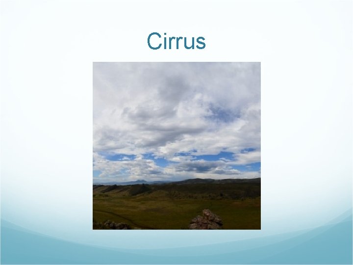 Cirrus 