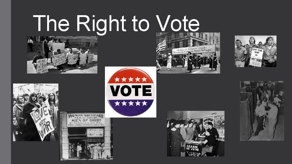 The Right to Vote History of Voting Rights