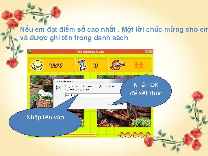 Nếu em đạt điểm số cao nhất. Một lời chúc mừng cho em và