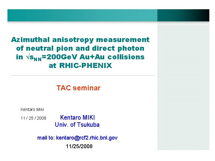 Azimuthal anisotropy measurement of neutral pion and direct photon in s. NN=200 Ge. V