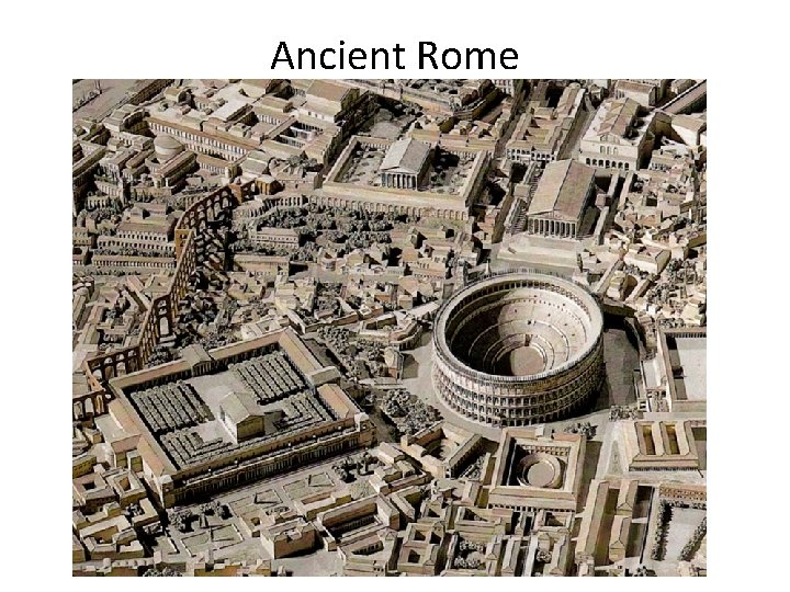 The Roman Empire History831 What 3 different groups