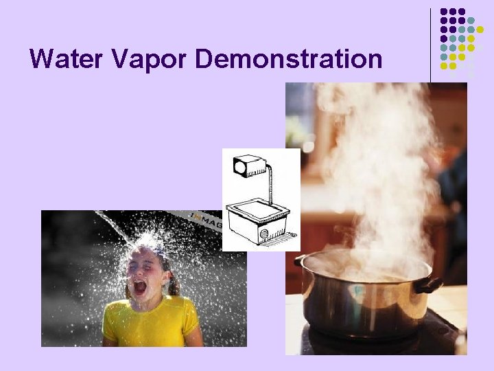 Water Vapor Demonstration 