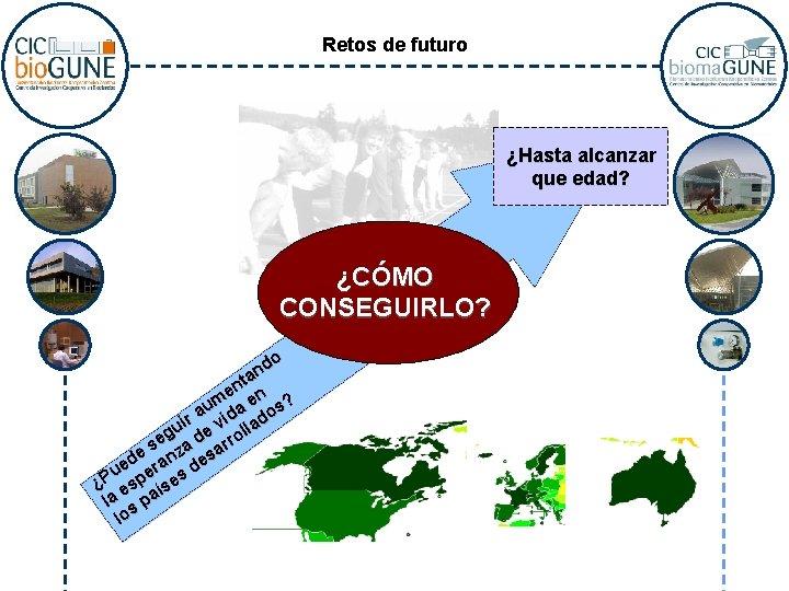 Retos de futuro ¿Hasta alcanzar que edad? ¿CÓMO CONSEGUIRLO? do n ta en n