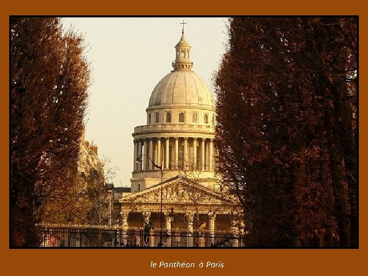 le Panthéon à Paris 