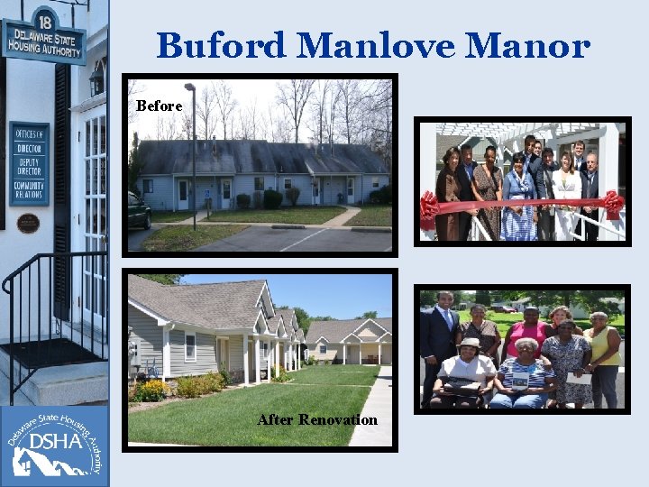 Buford Manlove Manor Before After Renovation 