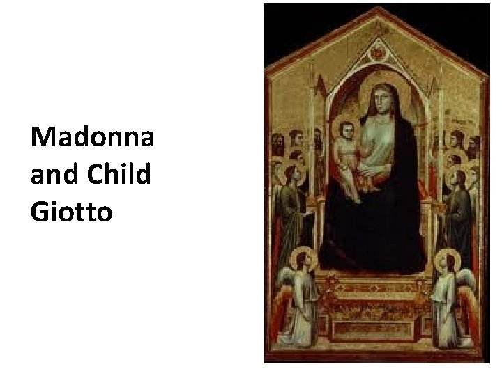 Madonna and Child Giotto 