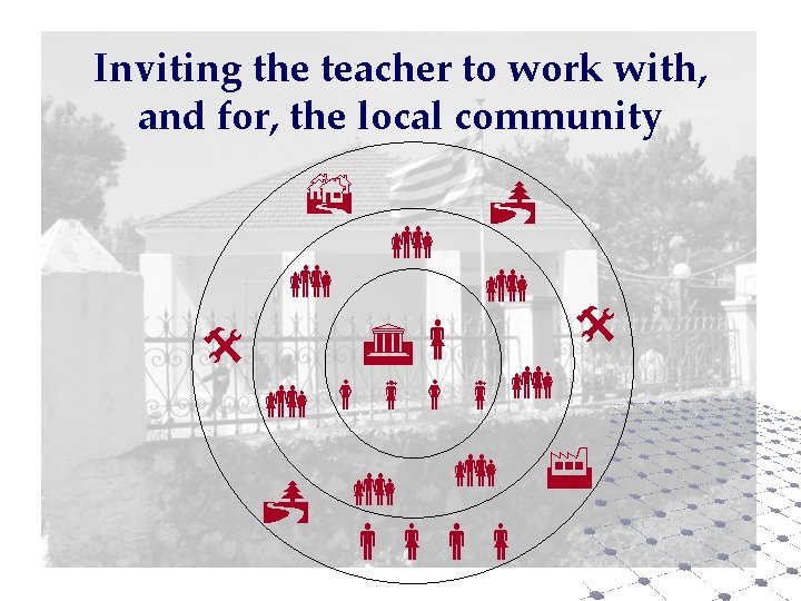 Inviting the teacher to work with, and for, the local community 