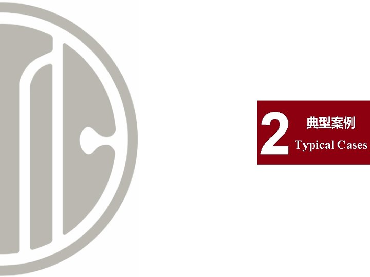 2 典型案例 Typical Cases 