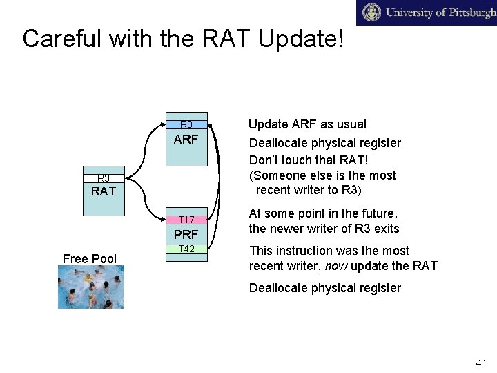 Careful with the RAT Update! R 3 ARF R 3 RAT T 17 PRF