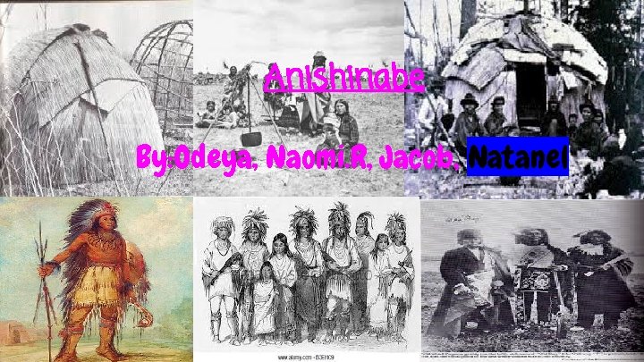 Anishinabe By: Odeya, Naomi. R, Jacob, Natanel 