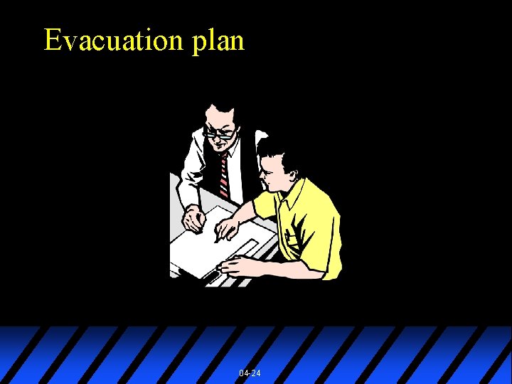 Evacuation plan 04 -24 