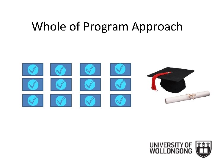 Whole of Program Approach 