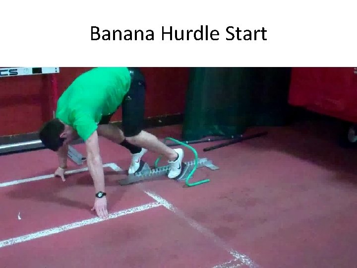 Banana Hurdle Start 