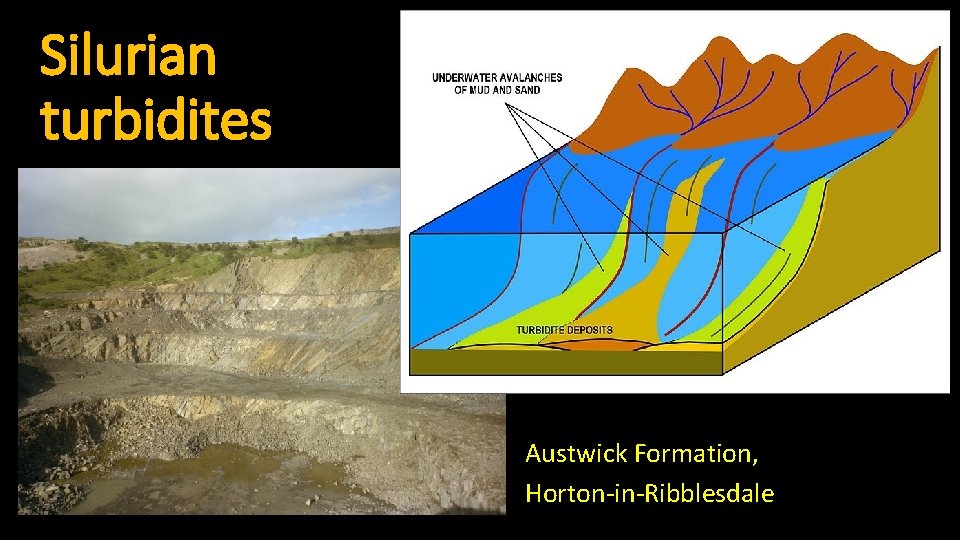Silurian turbidites Austwick Formation, Horton-in-Ribblesdale 