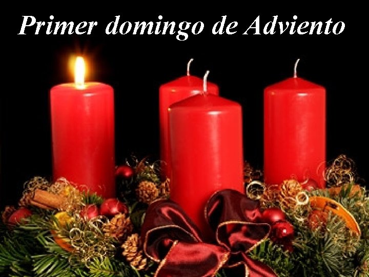 Primer domingo de Adviento 