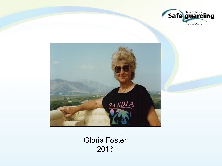 Gloria Foster 2013 