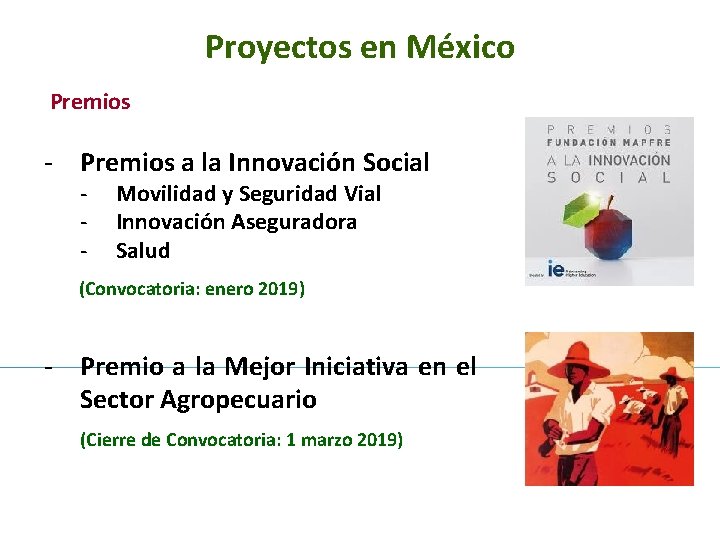 Proyectos en México Premios - Premios a la Innovación Social - Movilidad y Seguridad