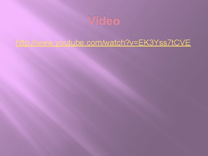 Video http: //www. youtube. com/watch? v=EK 3 Yss 7 t. CVE Video http: //www. youtube. com/watch? v=EK 3 Yss 7 t. CVE