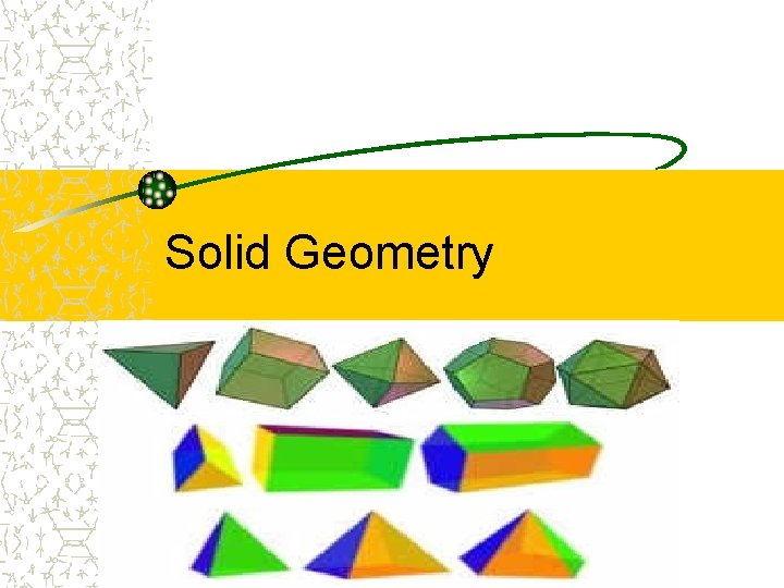 Solid Geometry 