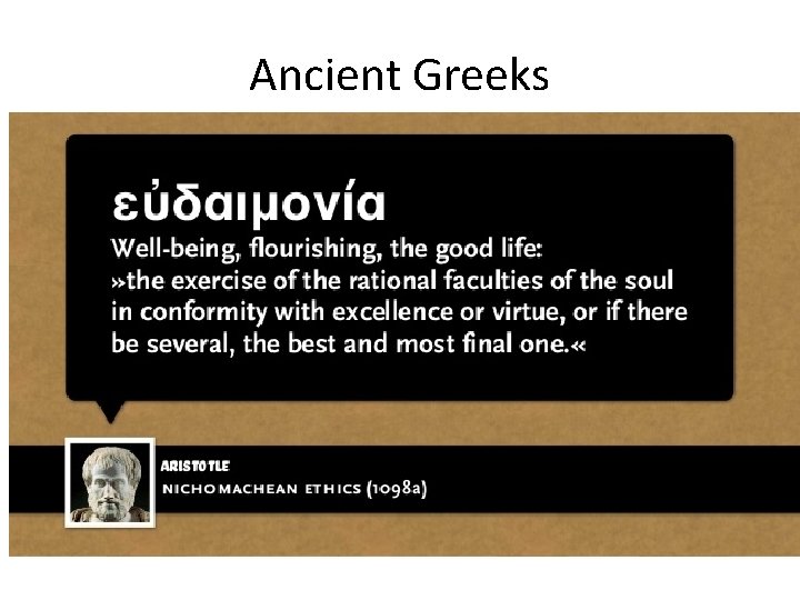 Ancient Greeks 