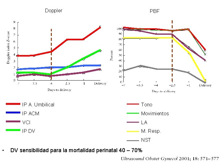 Doppler PBF IP A. Umbilical Tono IP ACM Movimientos VCI LA IP DV M.