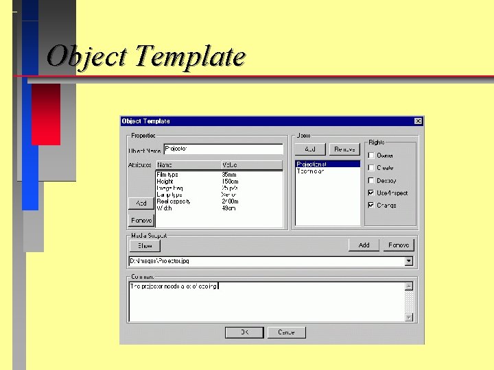 Object Template 