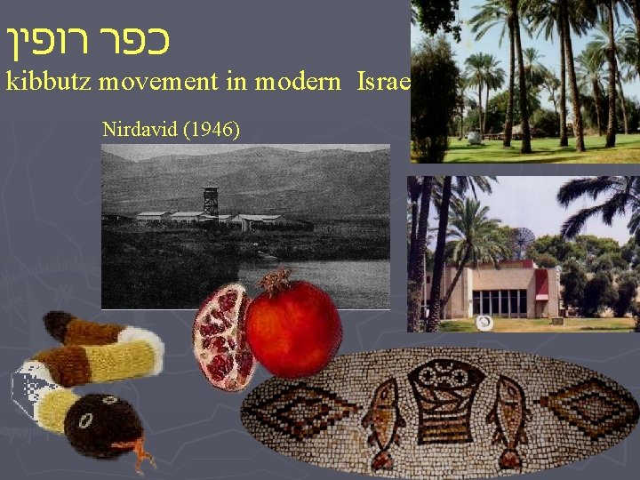  כפר רופין kibbutz movement in modern Israel Nirdavid (1946) 