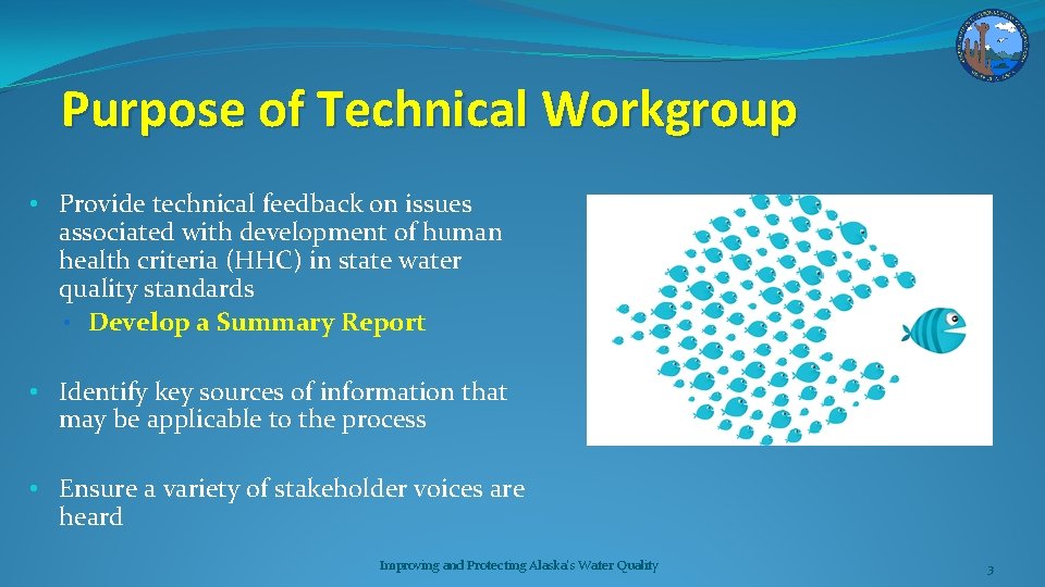 Purpose of Technical Workgroup • Provide technical feedback on issues associated with development of