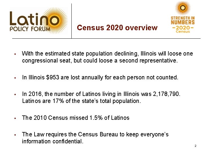 Census 2020 overview § With the estimated state population declining, Illinois will loose one