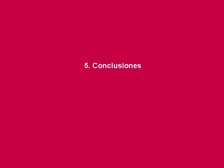 5. Conclusiones 