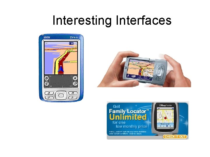 Interesting Interfaces 