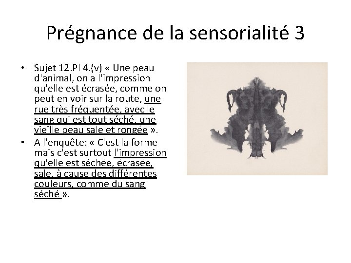 Prégnance de la sensorialité 3 • Sujet 12. Pl 4. (v) « Une peau