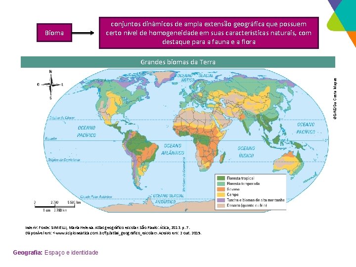 Bioma conjuntos dinâmicos de ampla extensão geográfica que possuem certo nível de homogeneidade em