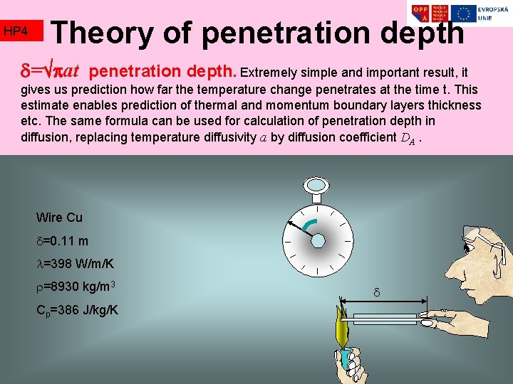 HP 4 Theory of penetration depth = at penetration depth. Extremely simple and important