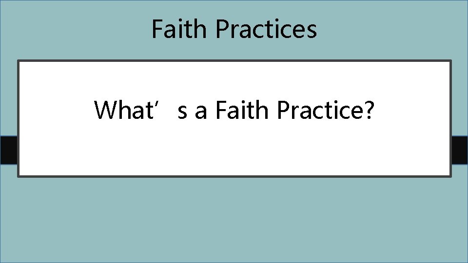 Practic Faith Faith Formation In Congregations Practicing Lifelong Faith Faith