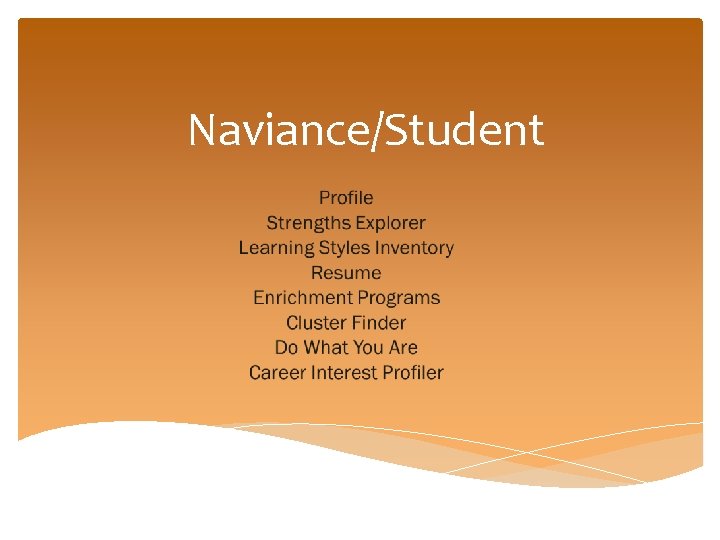 Naviance/Student 