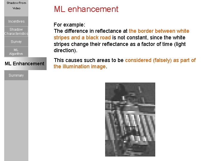 Shadow Using JPEG From Characteristics Video Incentives Shadow Quant. Table Characteristics Survey MPEG Format