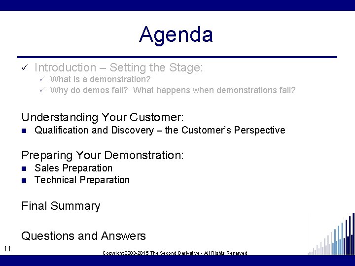 Agenda ü Introduction – Setting the Stage: ü ü What is a demonstration? Why