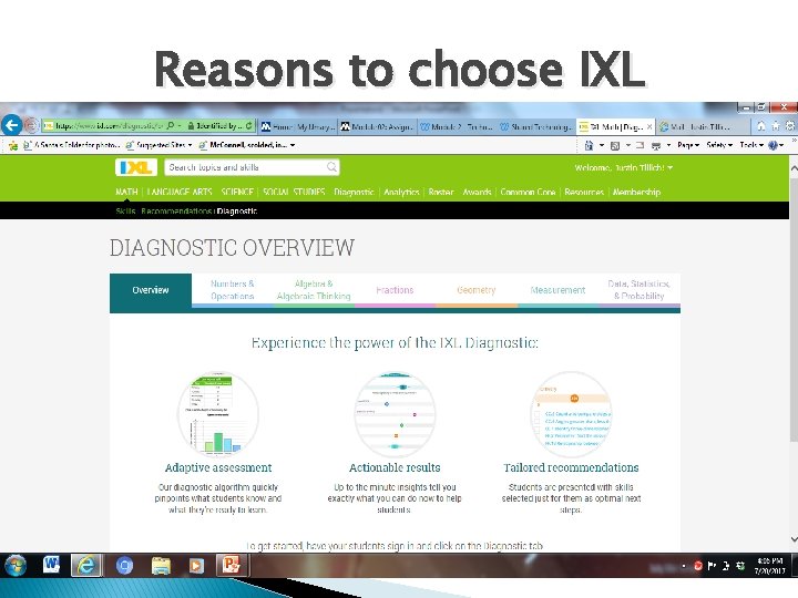 Reasons to choose IXL 