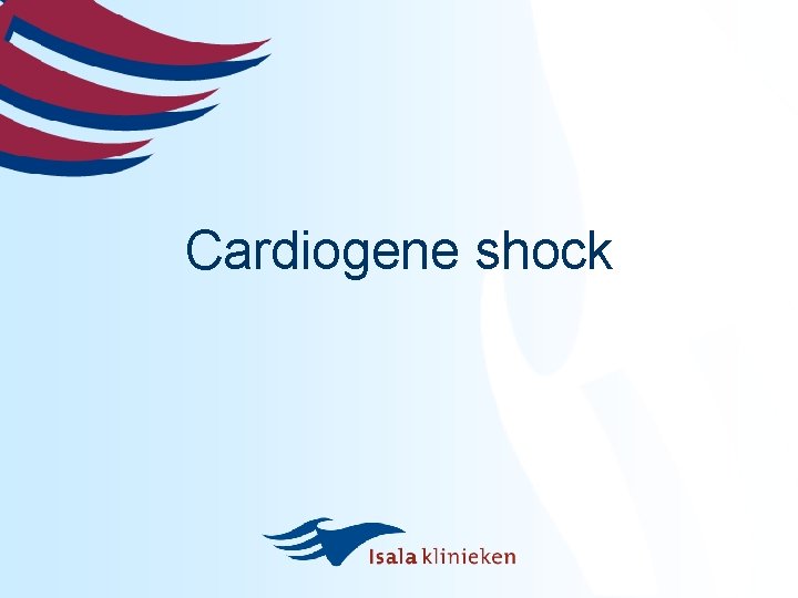 Cardiogene shock 