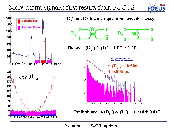 More charm signals: first results from FOCUS Ds+ and Do have unique non-spectator decays