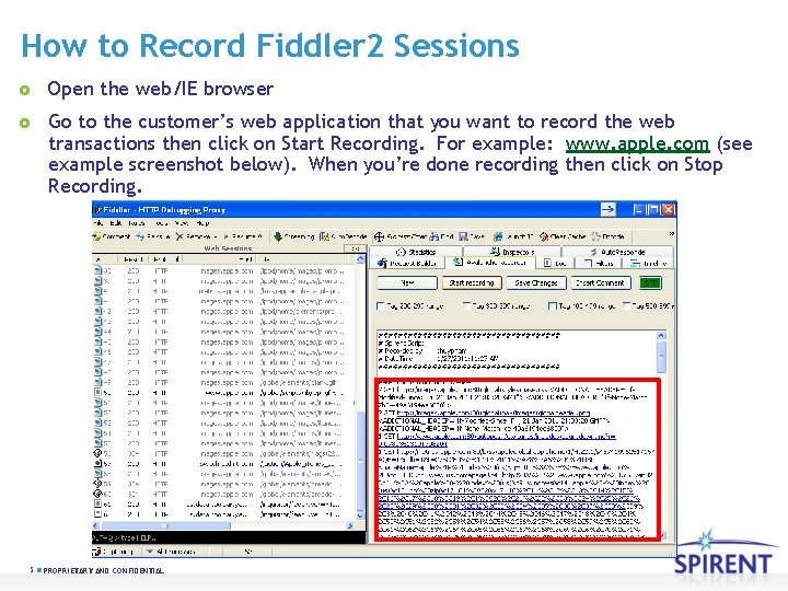 How to Use Fiddler 2 Proxy Recorder for