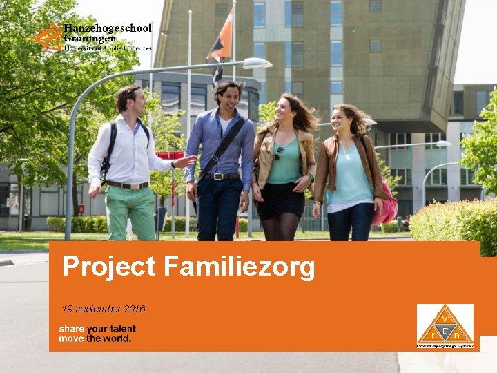 Project Familiezorg 19 september 2016 